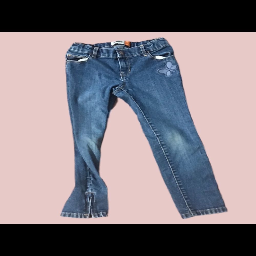 ‼️Girls Flower Jeans 5T